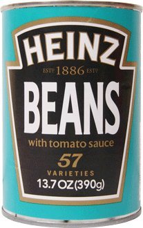 Beans w Tomato Sauce 57 Varieties 13.7 oz